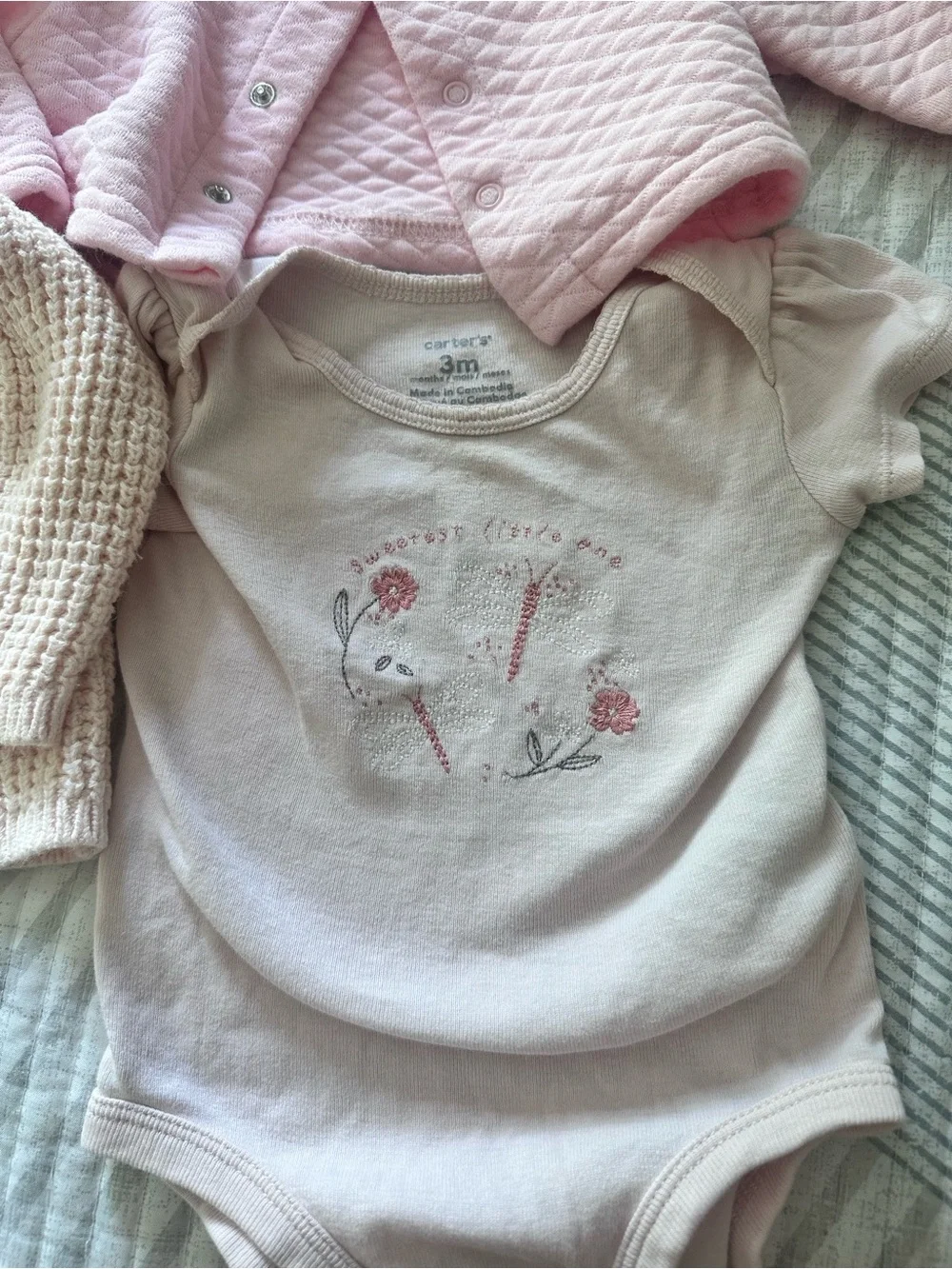 Carters cream tank